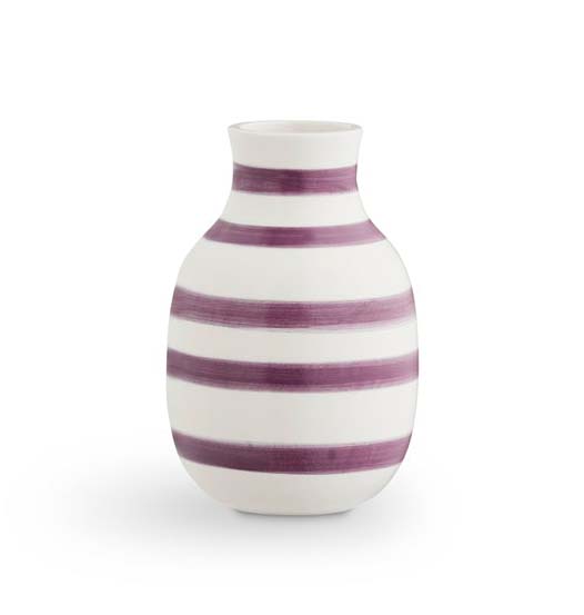 Omaggio vase, blomme - H: 12,5 cm.